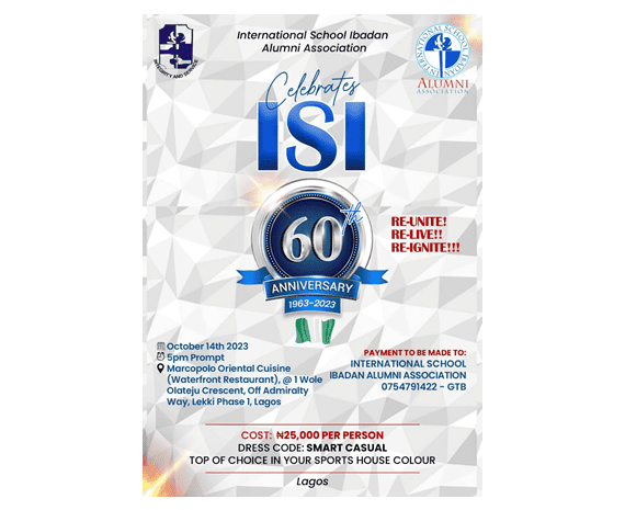  ISI 60th Anniversary – Lagos